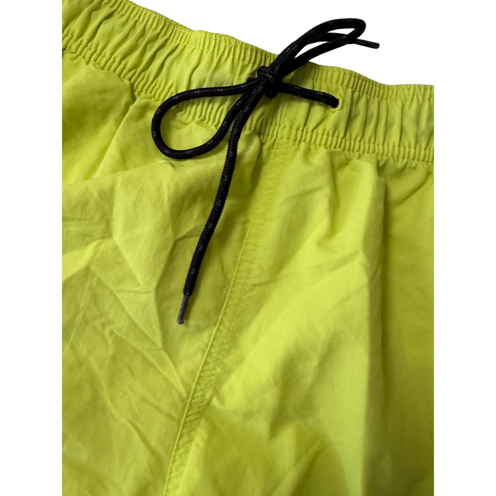Goodfellow & Co Mens Neon Yellow Swim Trunks Mesh Lined Shorts Size Medium - Picture 4 of 4